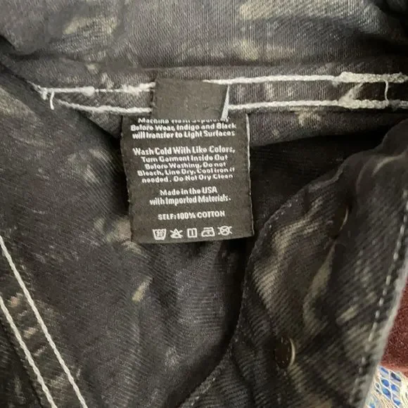 Proenza Schouler PSWL Silverlake Denim Jacket L - Picture 11 of 14